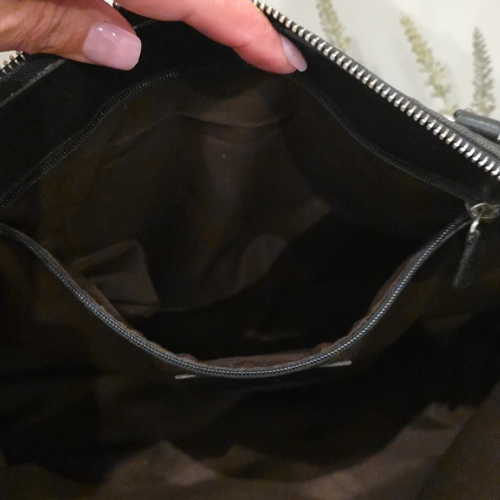 Coach Bonnie Legacy Black Linen #9435 - Picture 11 of 11
